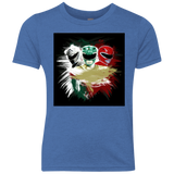 White Green Red Youth Triblend T-Shirt