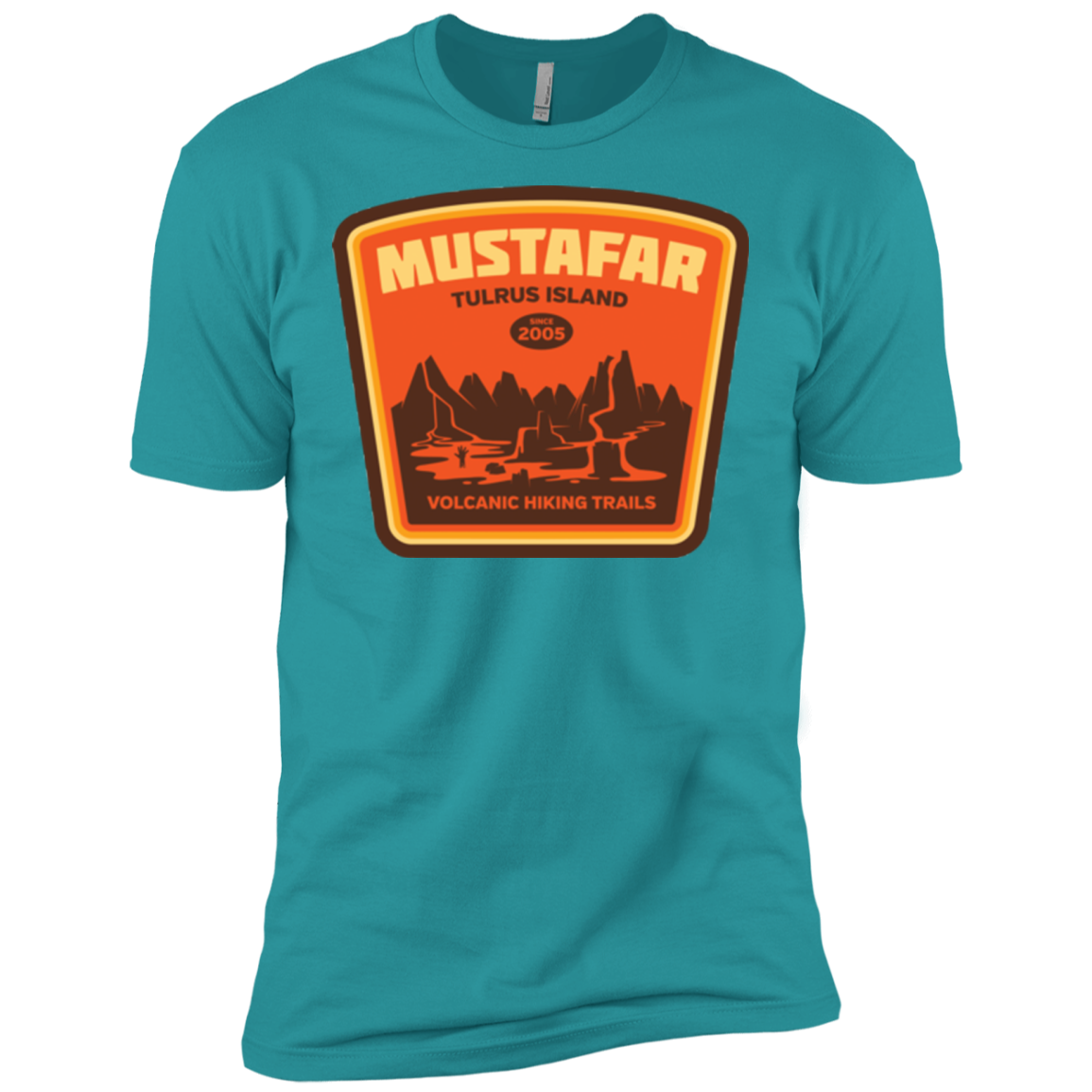 Volcanic Hiking Trails Men's Premium T-Shirt