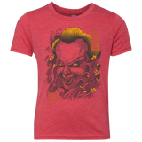 Oni Clown Mask Youth Triblend T-Shirt