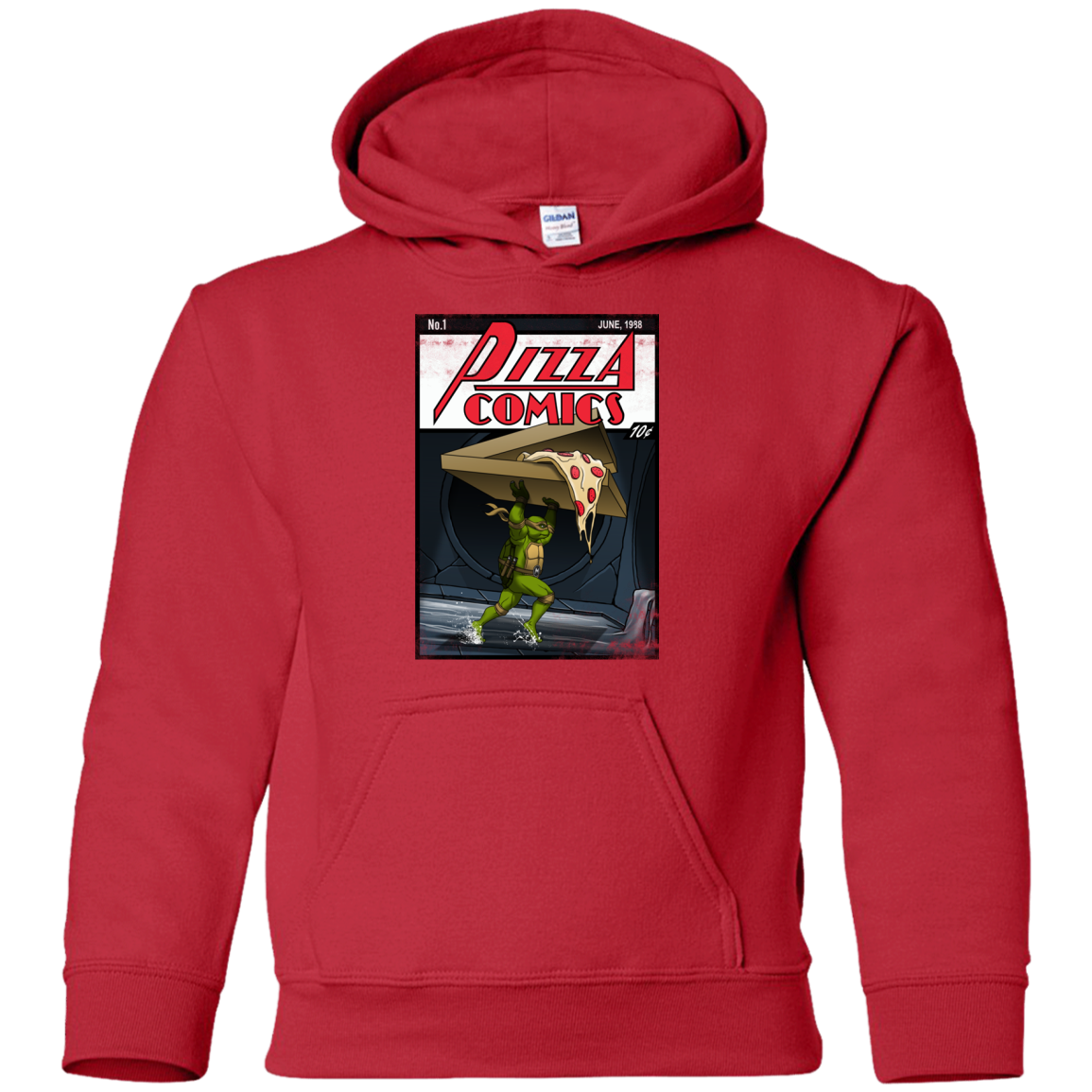 Pizza Comics Youth Hoodie