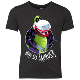 Why So Saurus Youth Triblend T-Shirt