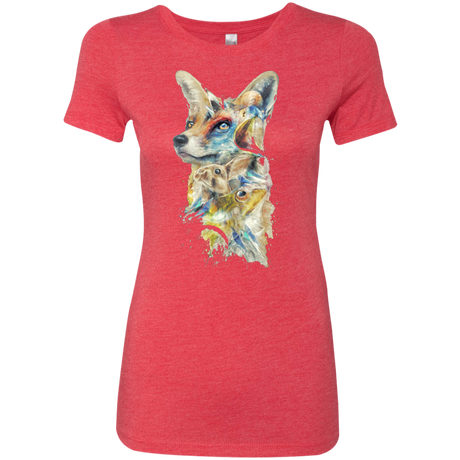 Heroes of Lylat Star Fox Women's Triblend T-Shirt