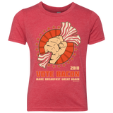Vote Bacon In 2018 Youth Triblend T-Shirt