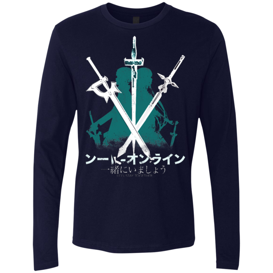 Sword Art Men's Premium Long Sleeve