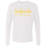 Oxfords Not Brogues Men's Premium Long Sleeve