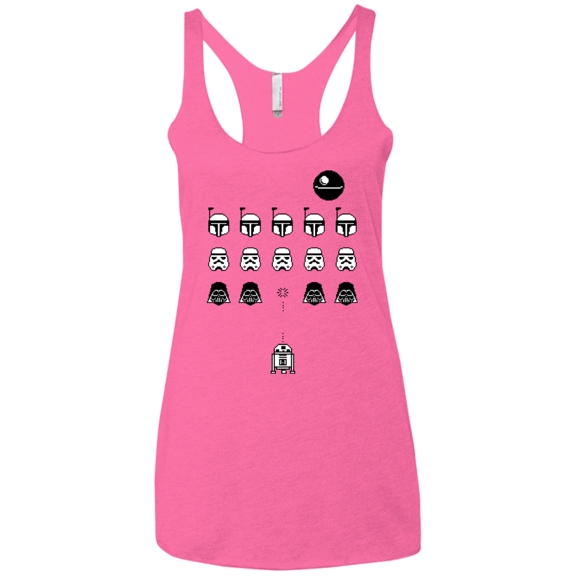 Dark Invaders Women's Triblend Racerback Tank