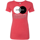 Schrödinger's Zombie Women's Triblend T-Shirt