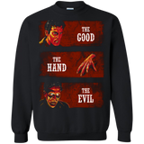 The Good the Hand and the Evil Crewneck Sweatshirt
