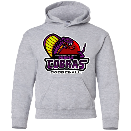 Purple Cobras Youth Hoodie