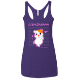 Goshujinsama Women's Triblend Racerback Tank