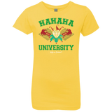 Hahaha University Girls Premium T-Shirt
