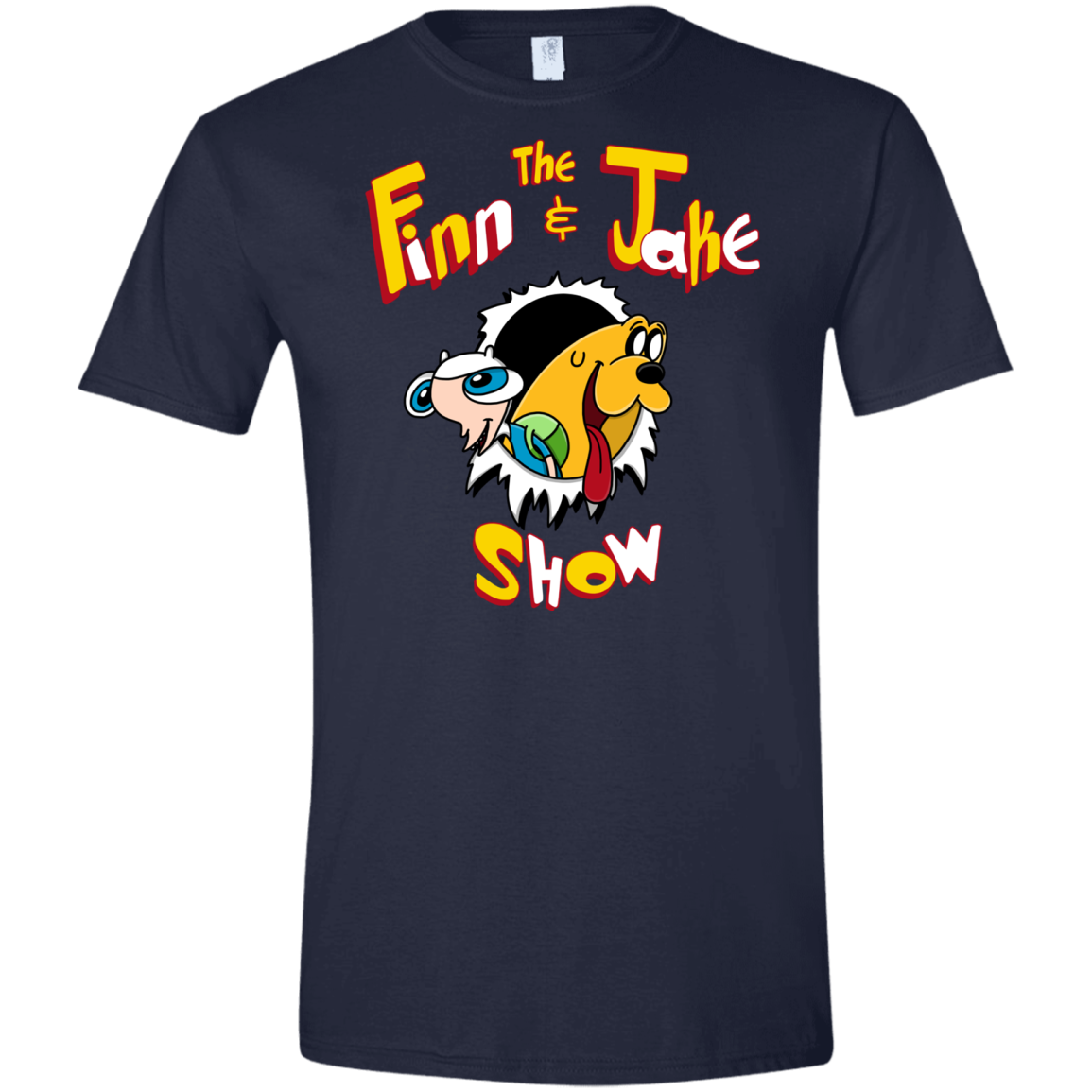 The Finn and Jake Show Men's Semi-Fitted Softstyle