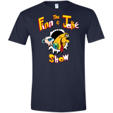 The Finn and Jake Show Men's Semi-Fitted Softstyle