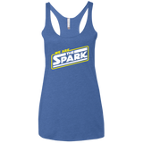 The Spark Women's Triblend Racerback Tank