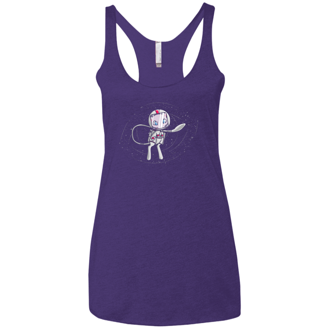 LIFE IN SPACE Women's Triblend Racerback Tank