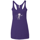 LIFE IN SPACE Women's Triblend Racerback Tank