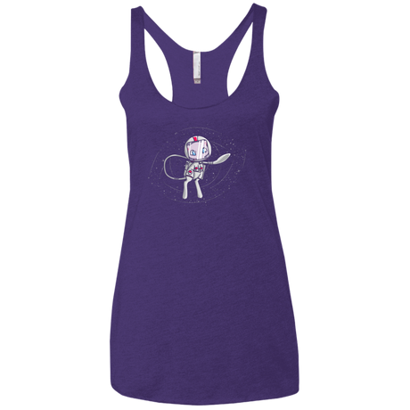 LIFE IN SPACE Women's Triblend Racerback Tank