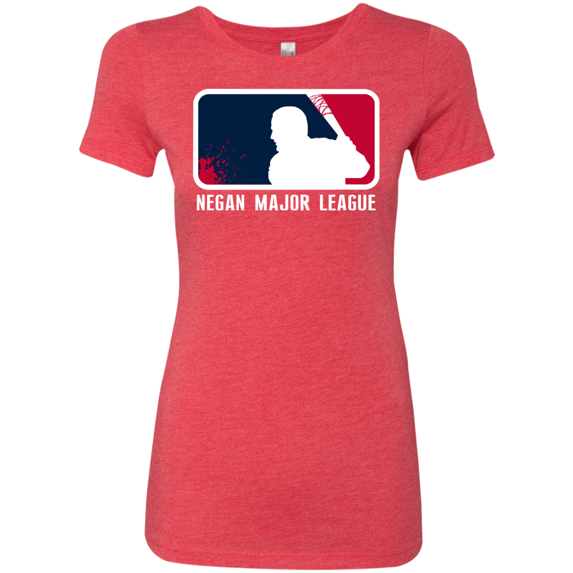 Negan Mayor League Women's Triblend T-Shirt