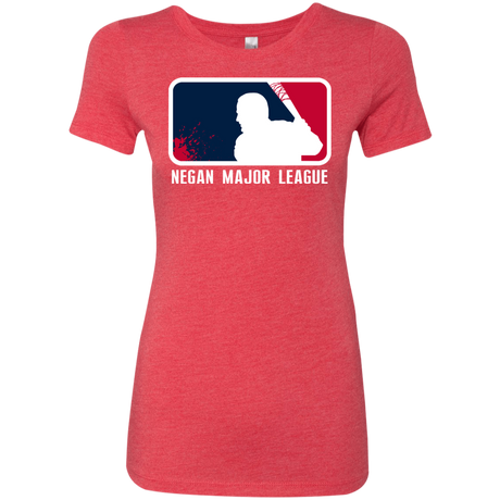 Negan Mayor League Women's Triblend T-Shirt