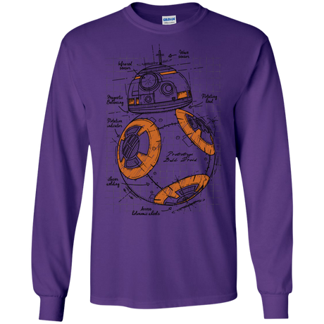 BB-8 Plan Men's Long Sleeve T-Shirt