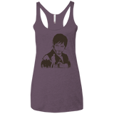 The Archer Women's Triblend Racerback Tank