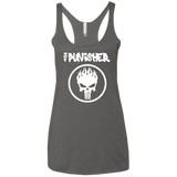 The Punisher Women's Triblend Racerback Tank