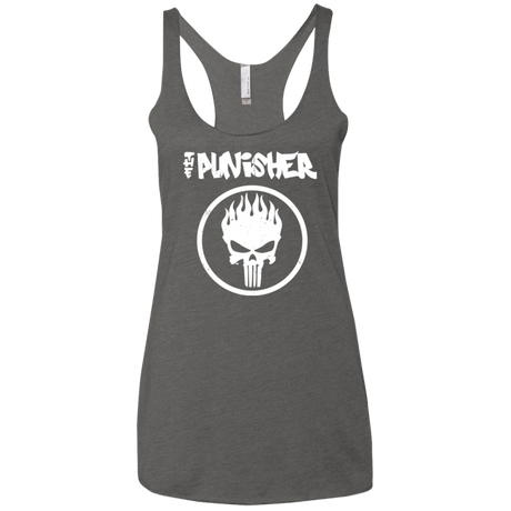 The Punisher Women's Triblend Racerback Tank