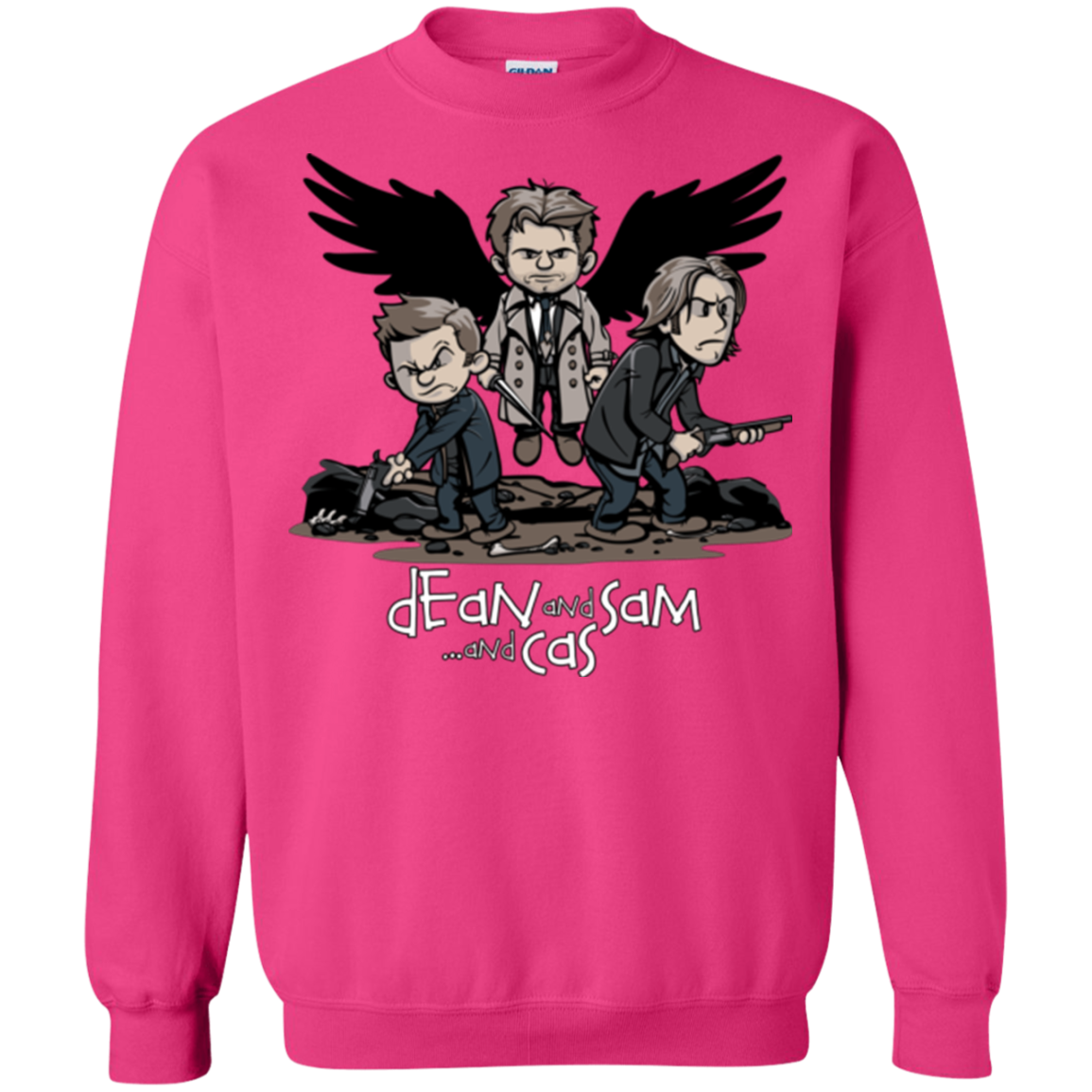 Dean Sam Cas Crewneck Sweatshirt