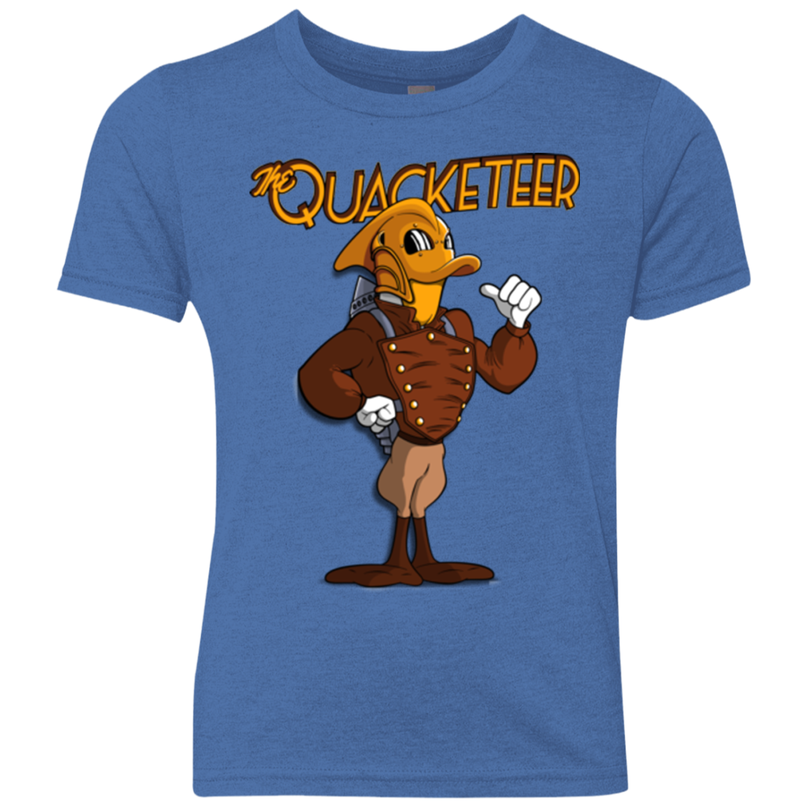 The Quacketeer Youth Triblend T-Shirt
