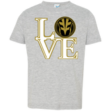 White Ranger LOVE Toddler Premium T-Shirt