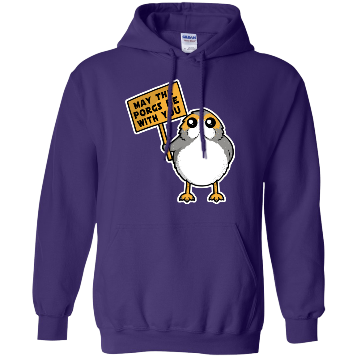 May The Porgs Be With You Pullover Hoodie