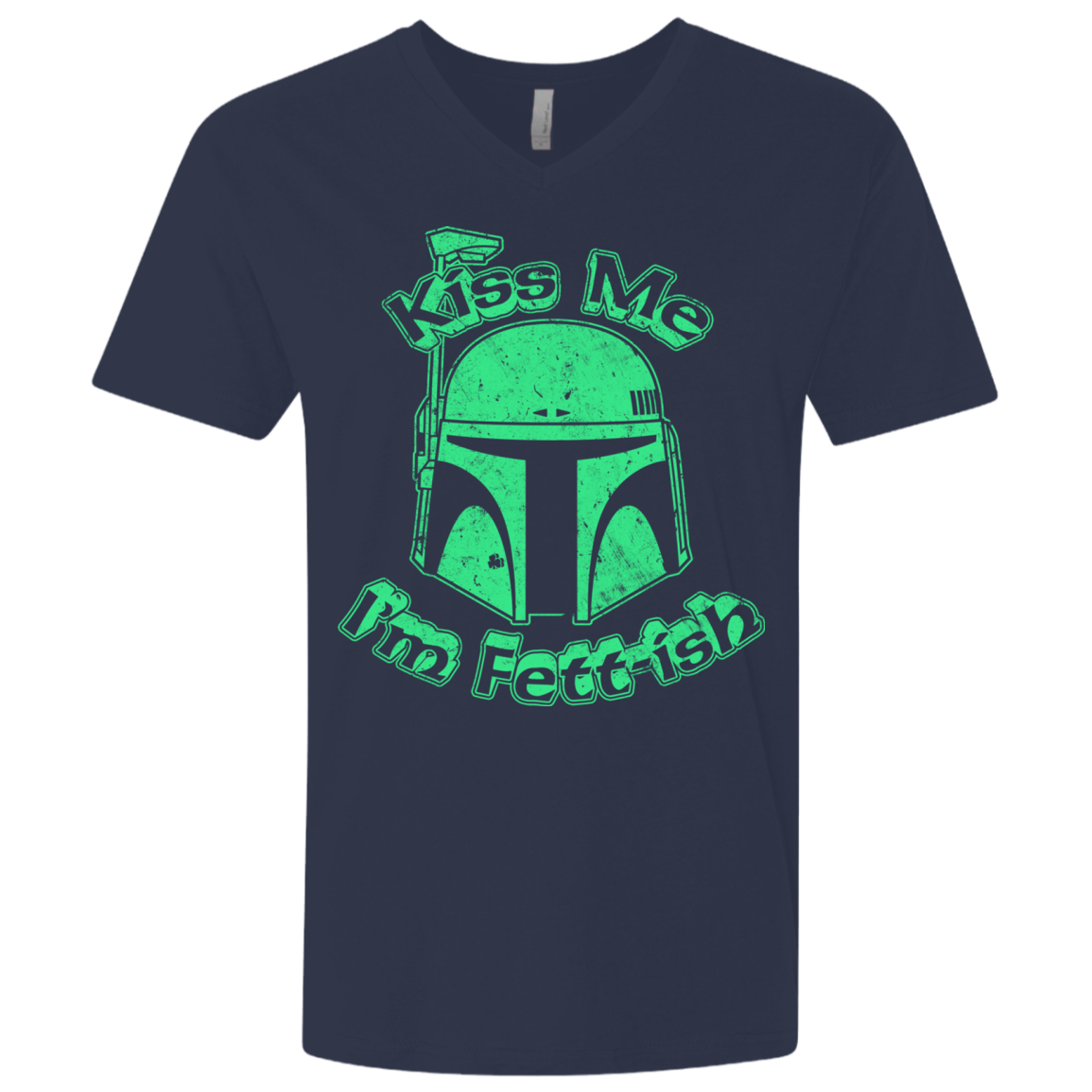Kiss Me Im Fettish Men's Premium V-Neck