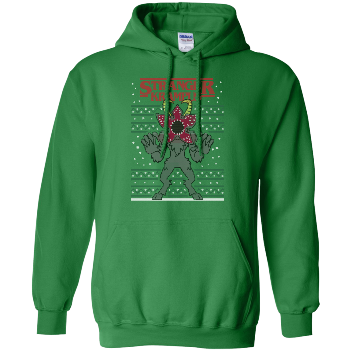 Stranger Krampus Pullover Hoodie