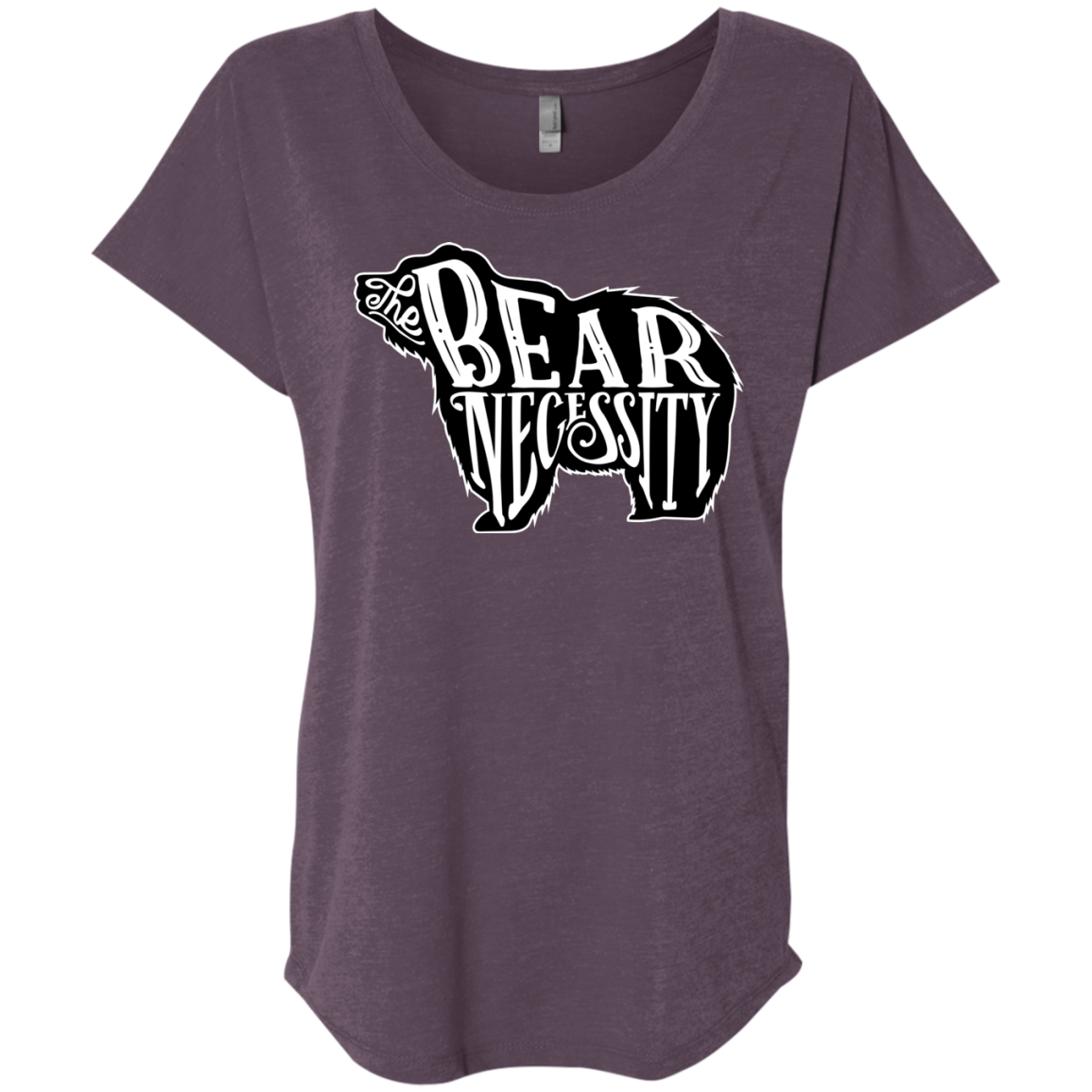 The Bear Necessity Triblend Dolman Sleeve