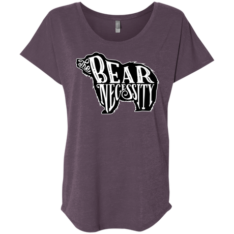 The Bear Necessity Triblend Dolman Sleeve