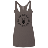 Wake up Wimido Women's Triblend Racerback Tank