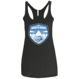 North Ridge Ski Resort Women's Triblend Racerback Tank
