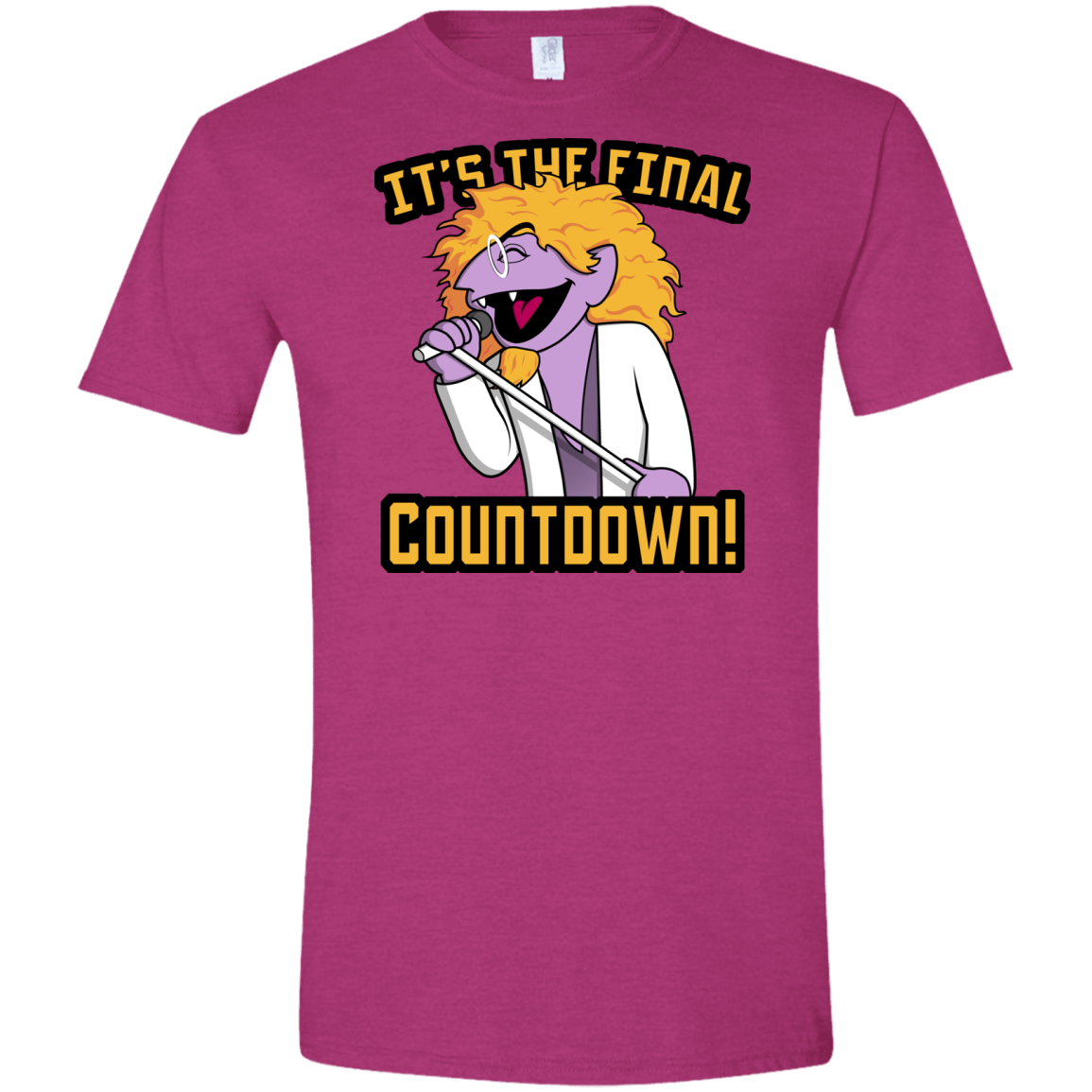 The Final Countdown Men's Semi-Fitted Softstyle