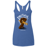 Protocol Blues Women's Triblend Racerback Tank