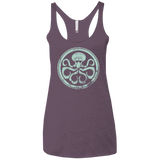 Hail Squidra Women's Triblend Racerback Tank