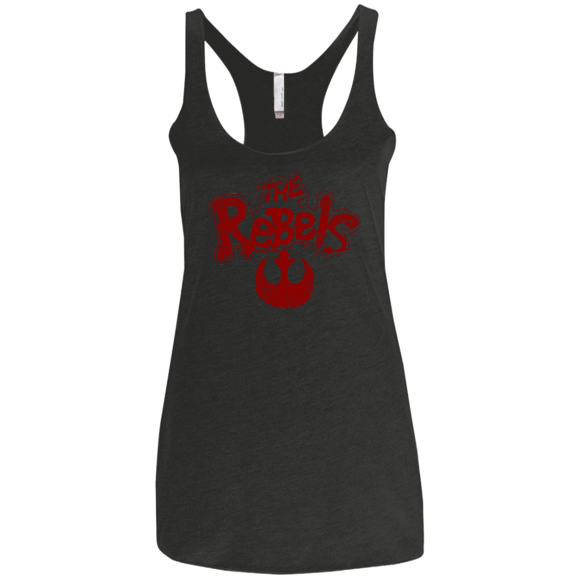 The Rebels (1) Women's Triblend Racerback Tank