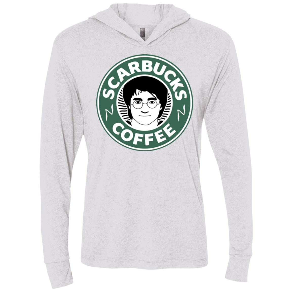 Scarbucks Triblend Long Sleeve Hoodie Tee