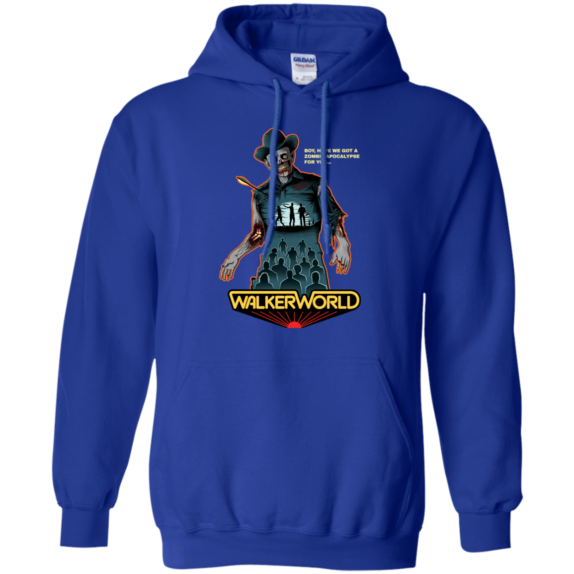 Walker World Pullover Hoodie