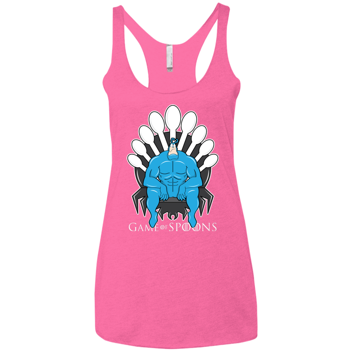 Game of Spoons Women's Triblend Racerback Tank