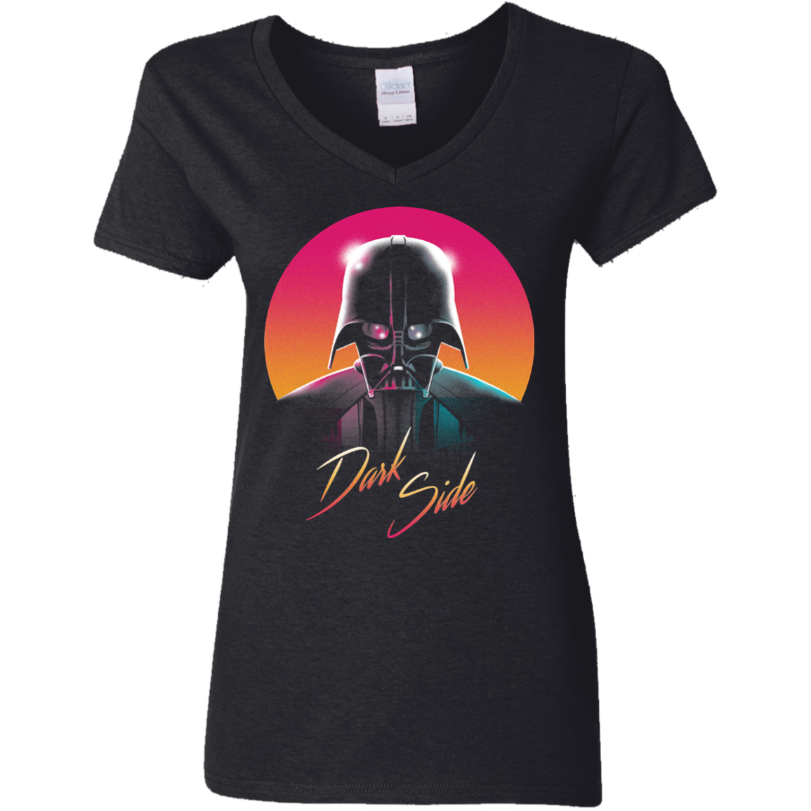 The Dark Side Women's V-Neck T-Shirt