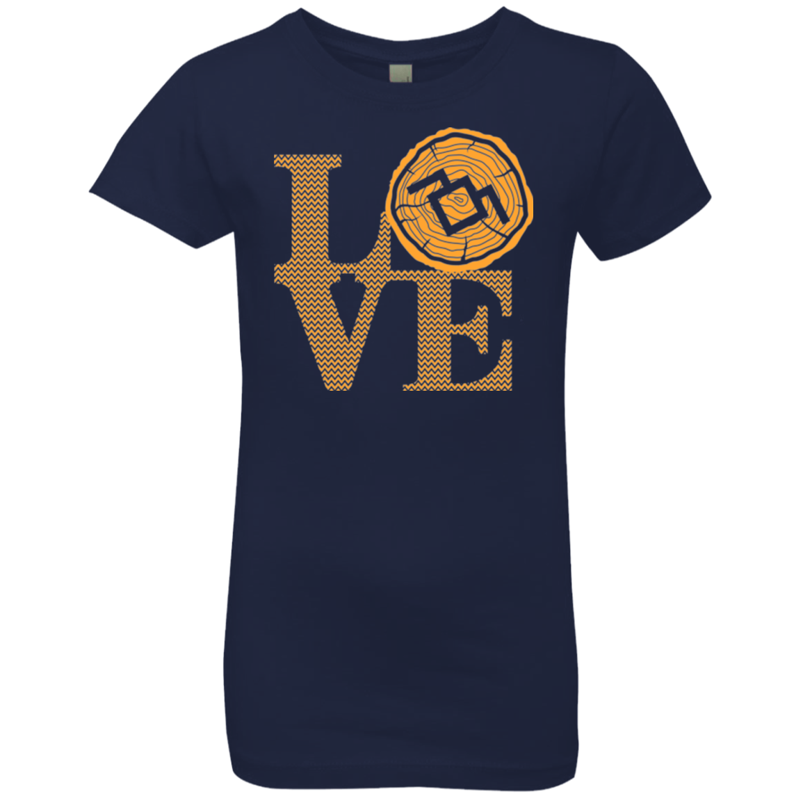 LOVE TWIN PEAKS Girls Premium T-Shirt