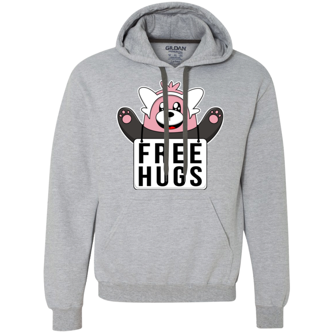 Free Hugs Premium Fleece Hoodie