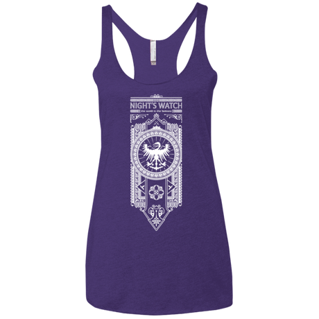 Nights Watch Women's Triblend Racerback Tank