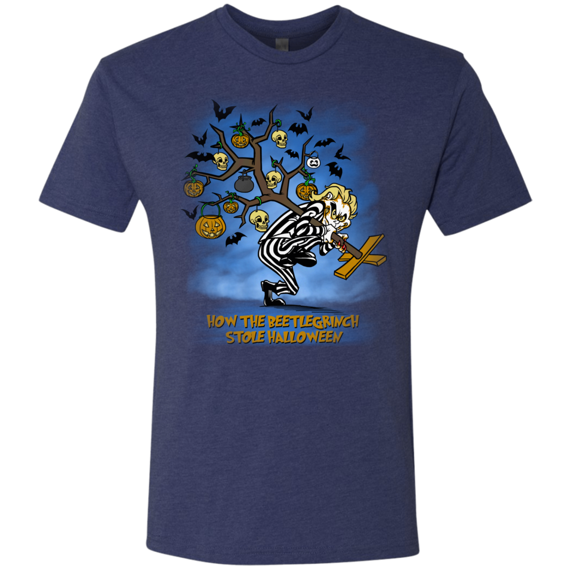 Beetlegrinch Men's Triblend T-Shirt