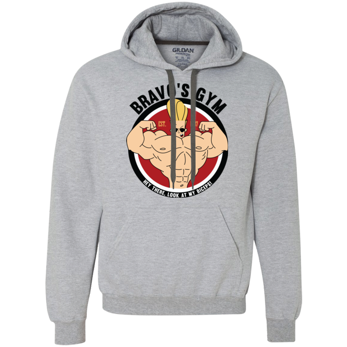 Bravo's Gym Premium Fleece Hoodie